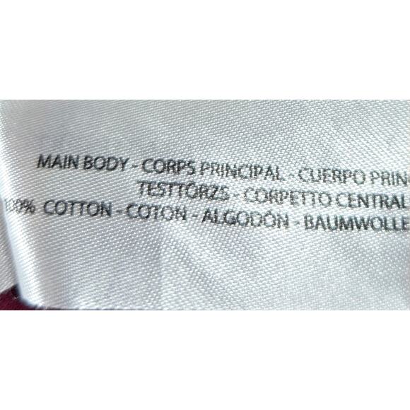 Ariat Long Sleeve Burgundy Button Up Western Work Shirt Men's Size XL - Picture 7 of 8